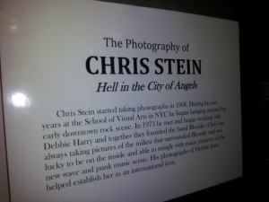 Chris Stein- Hell in the City of Angels Exhibit